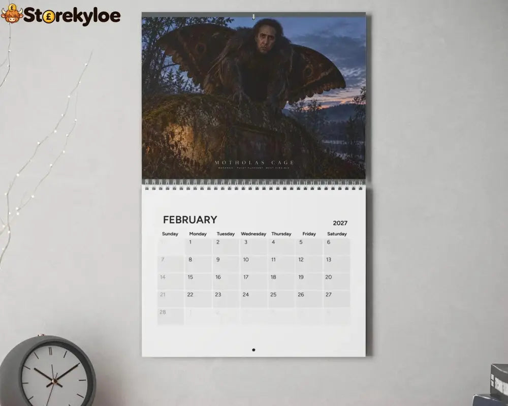 Nic Cryptid 2027 Calendar