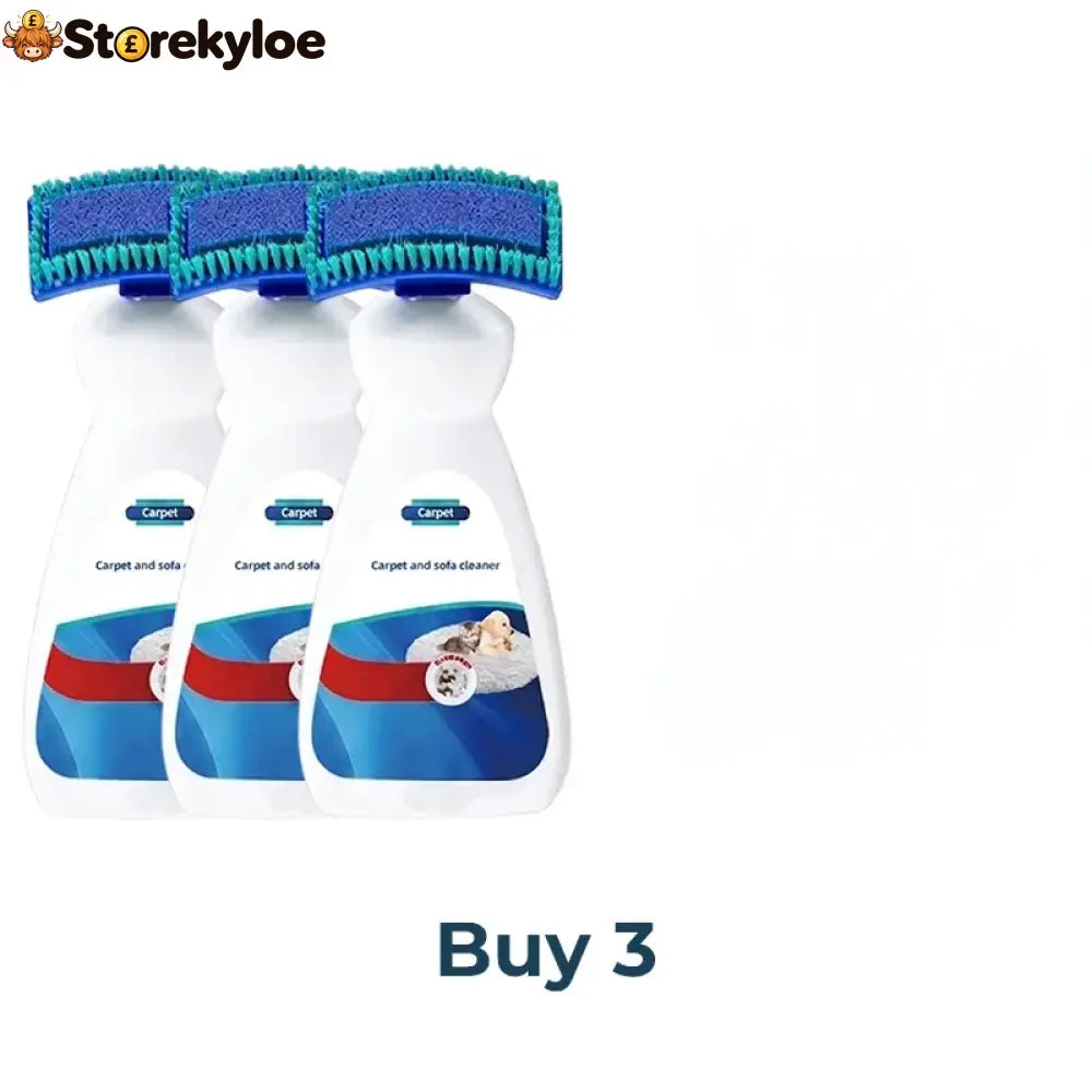 No-Wash Carpet & Sofa Cleaner with Brush - 200ml