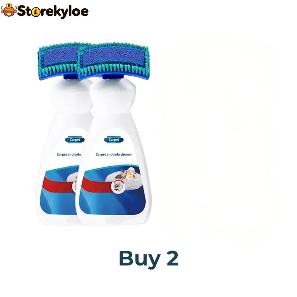 No-Wash Carpet & Sofa Cleaner with Brush - 200ml