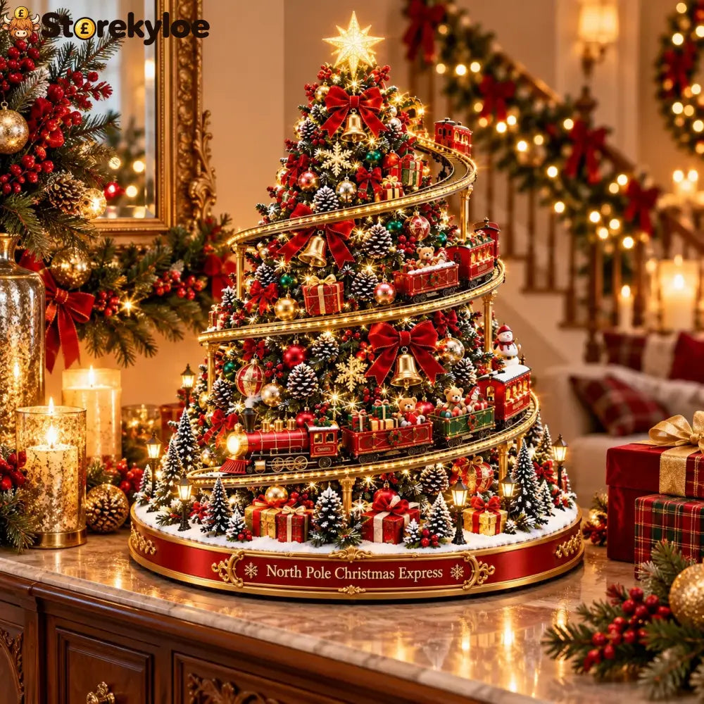North Pole Christmas Express Tree