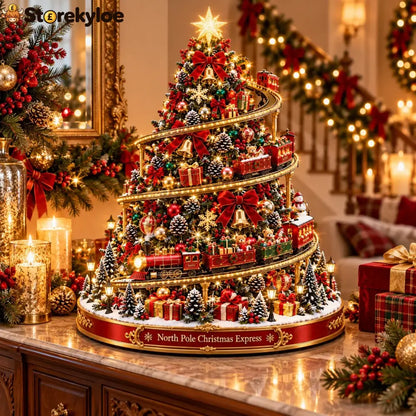 North Pole Christmas Express Tree