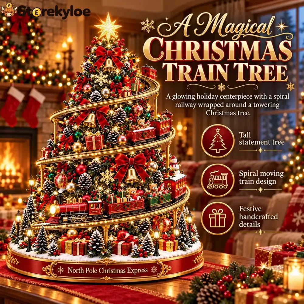 North Pole Christmas Express Tree