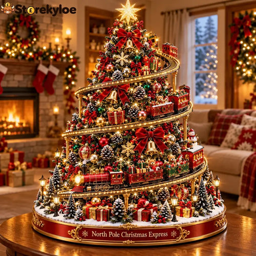 North Pole Christmas Express Tree