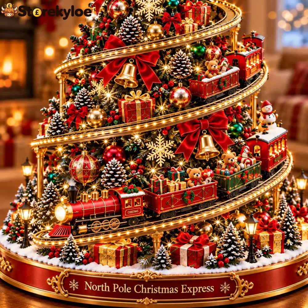 North Pole Christmas Express Tree