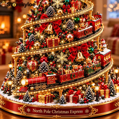 North Pole Christmas Express Tree