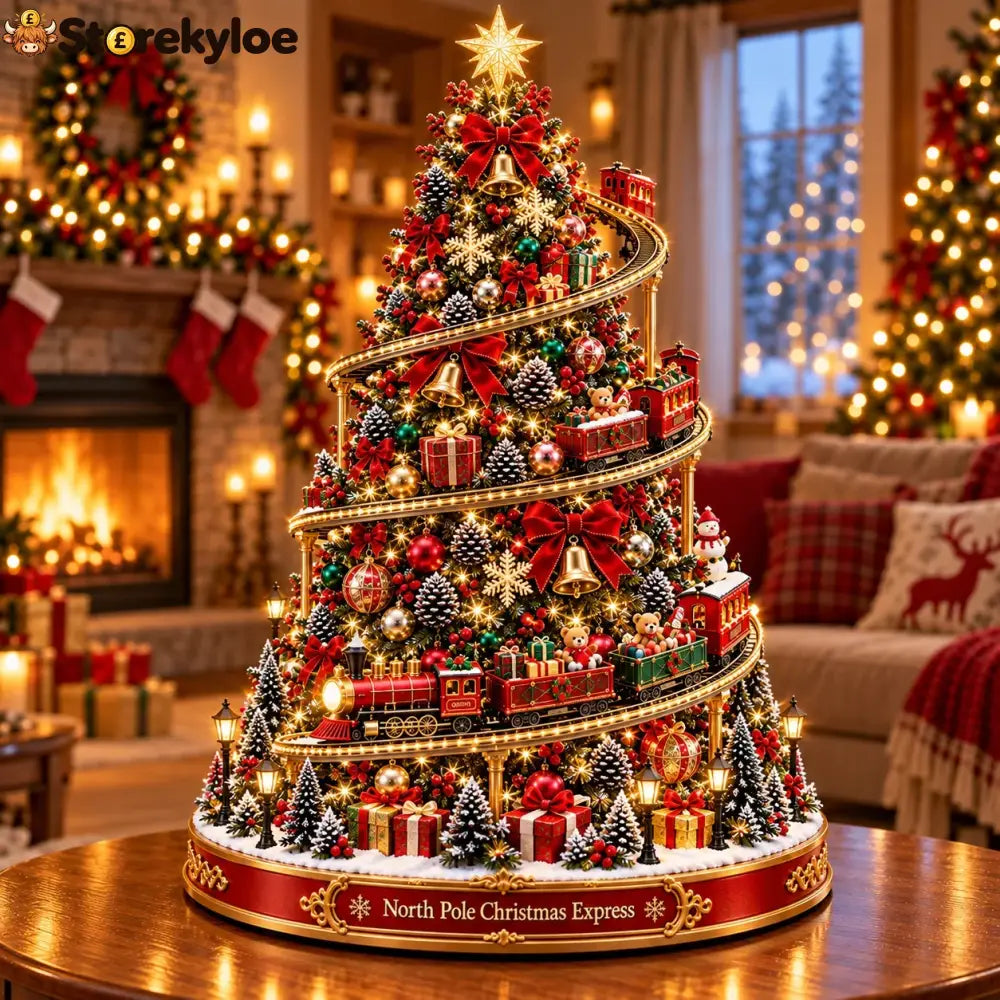 North Pole Christmas Express Tree