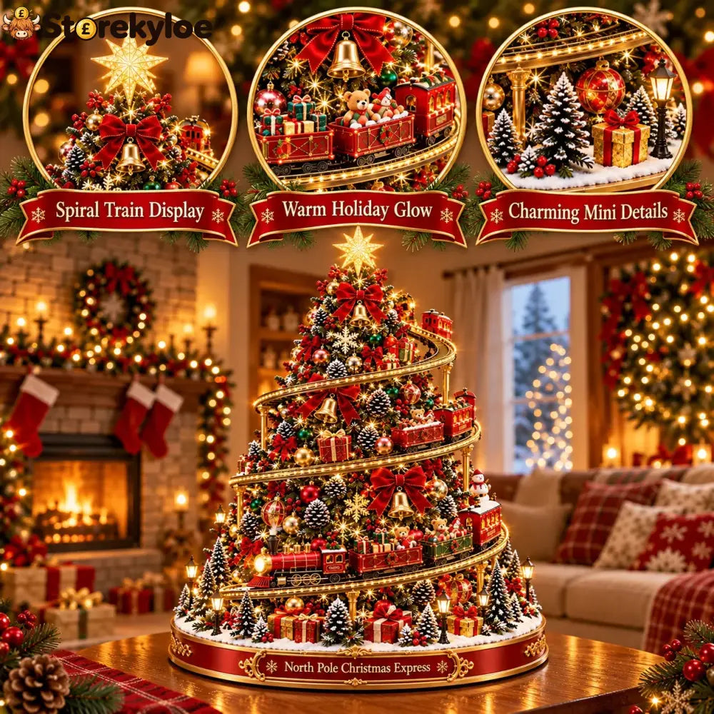 North Pole Christmas Express Tree
