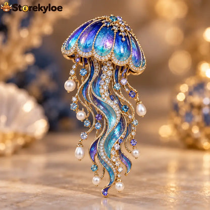 ✨🌊Ocean Creature Enamel Brooch Collection 🌊✨ - Jellyfish