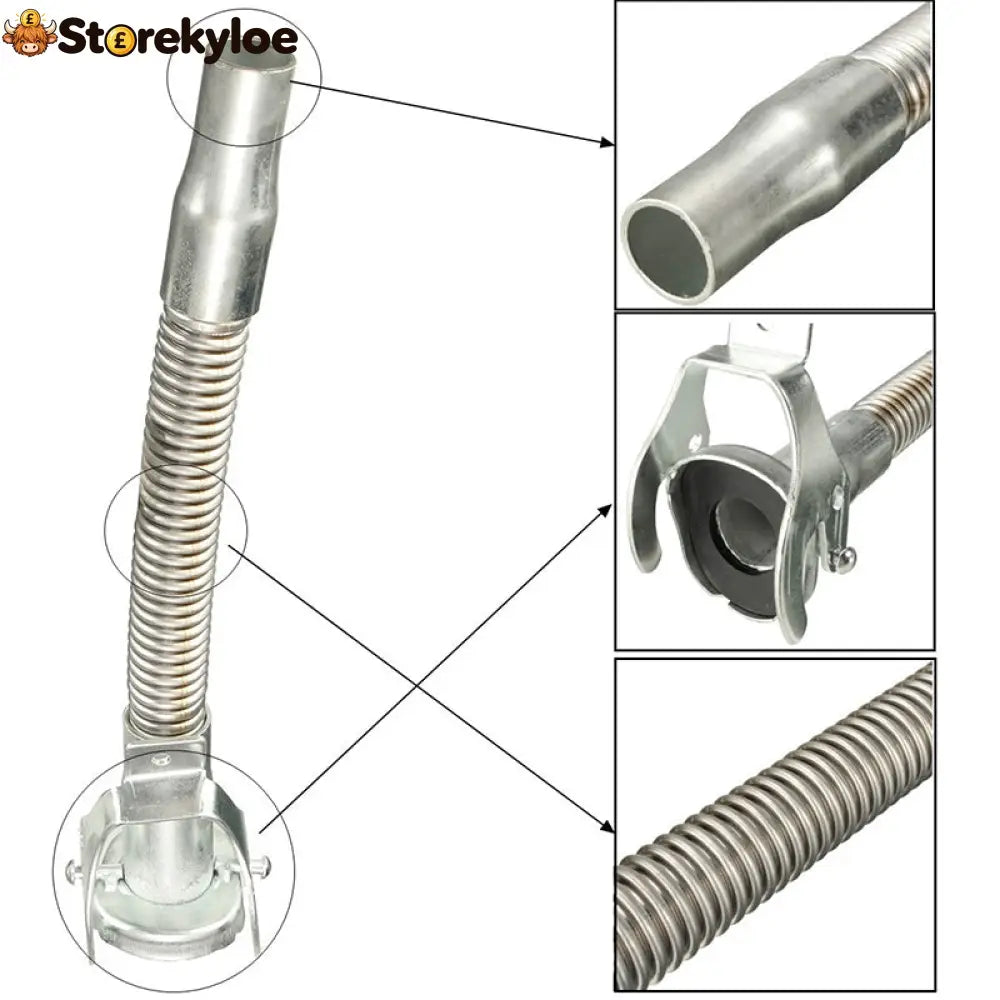 Oil Drum & Gas Can Nozzle Pipe - Silver - Hot sale