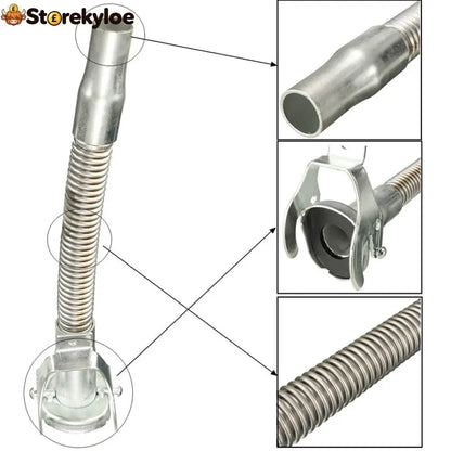 Oil Drum & Gas Can Nozzle Pipe - Silver - Hot sale