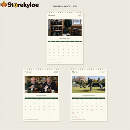 🔥One More End Before Tea - 2027 A4 Wall Calendar