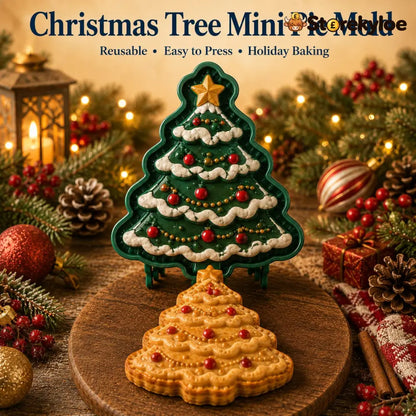 🔥🔥Only $12.99 Last Day Promotion!✨ 🎄16-Design Christmas Mini Pie Mold Collection 🥧 - 🎄 Christmas Tree