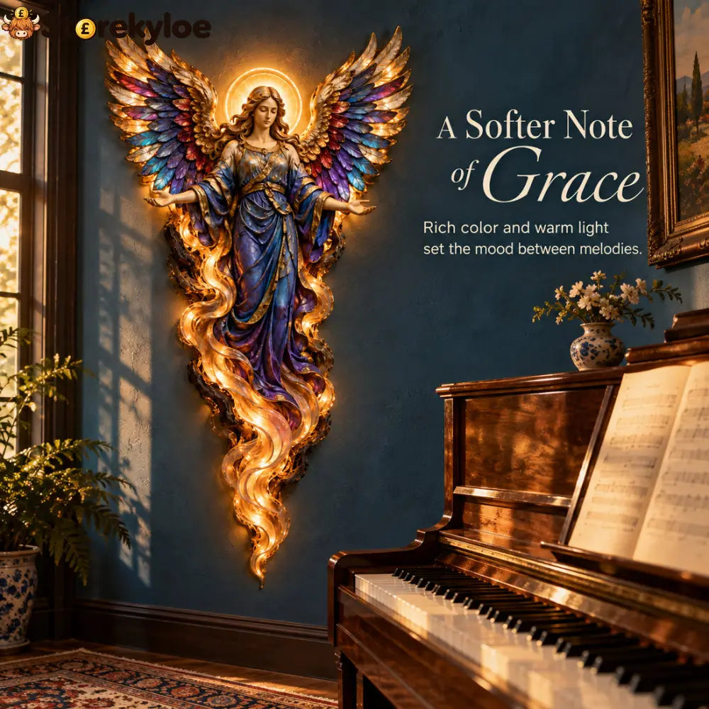 🕊️ Open Wings. A Gentle Glow. A Reminder of Grace.