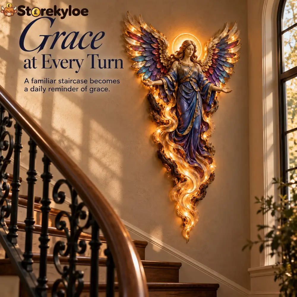 🕊️ Open Wings. A Gentle Glow. A Reminder of Grace.