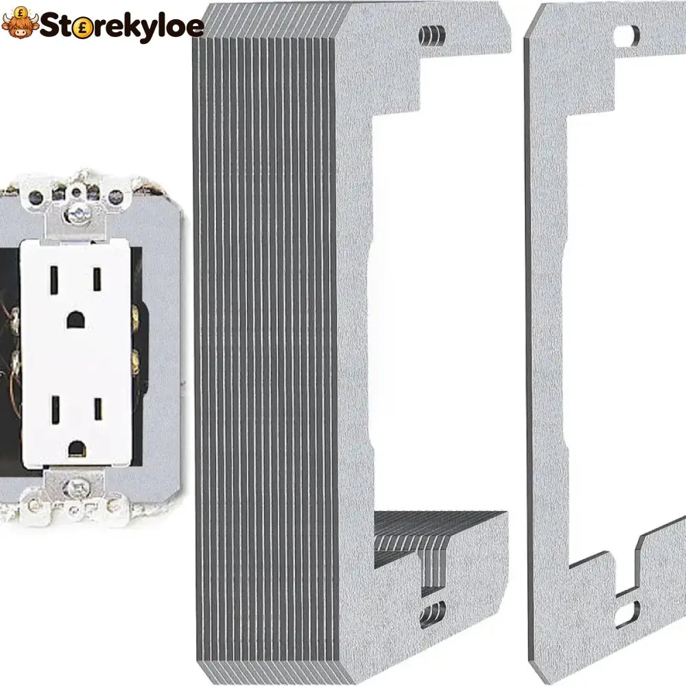 🛠 Outlet Repair Spacers – Easy Fix for Loose Crooked & Recessed Outlets - 20Pcs