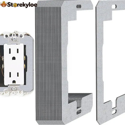 🛠 Outlet Repair Spacers – Easy Fix for Loose Crooked & Recessed Outlets - 20Pcs