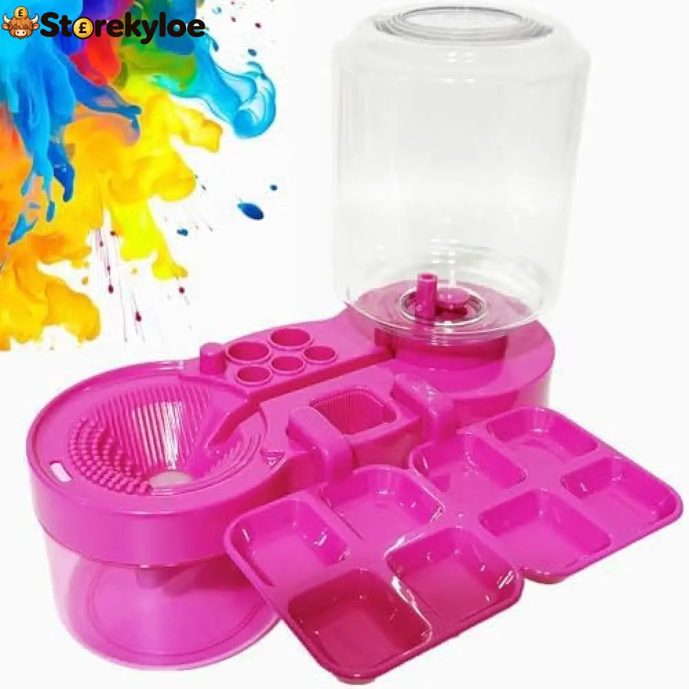 🎨 Paint Brush Cleaner Washer |  Multifunctional Painting Tool 💖 For Artists, Painting Beginners & Studio Creation