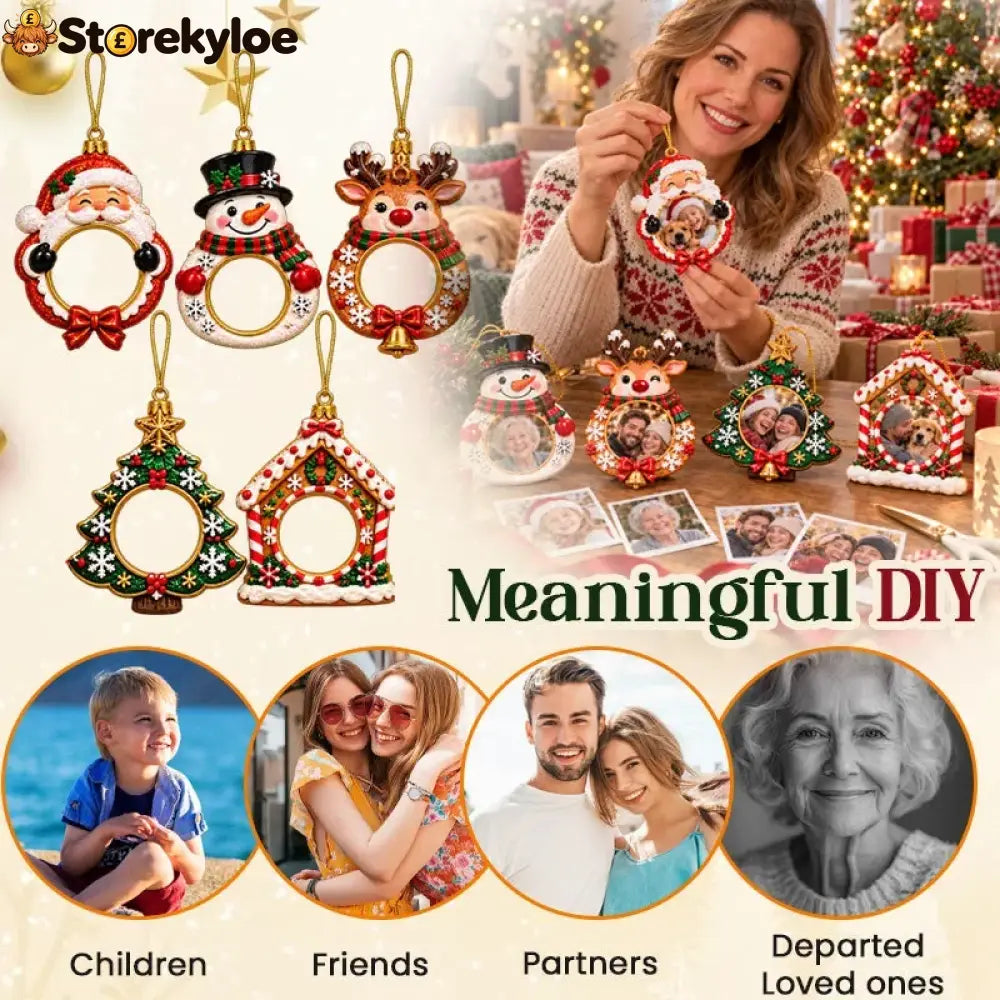 Personalized Christmas Photo Ornament