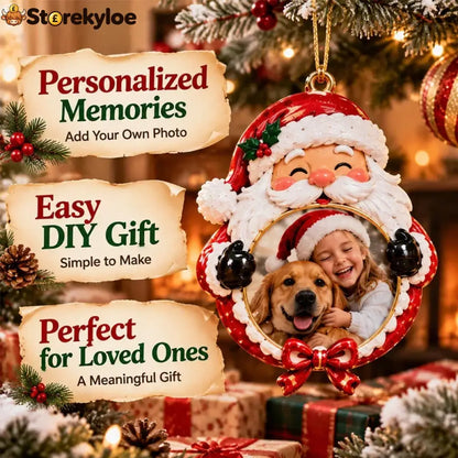Personalized Christmas Photo Ornament