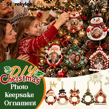 Personalized Christmas Photo Ornament