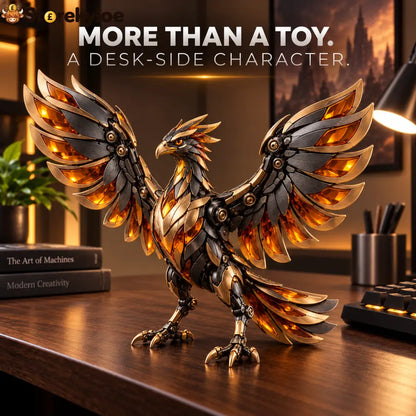 🔥🥚 Phoenixmorph – Egg To Phoenix Transforming Mechanical Figure - 1