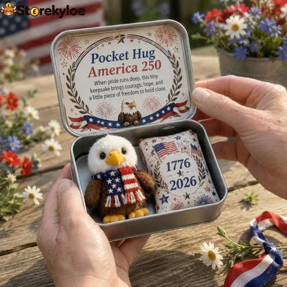 Pocket Hug Mini Plush Animal Gift Box - 🦅 Eagle