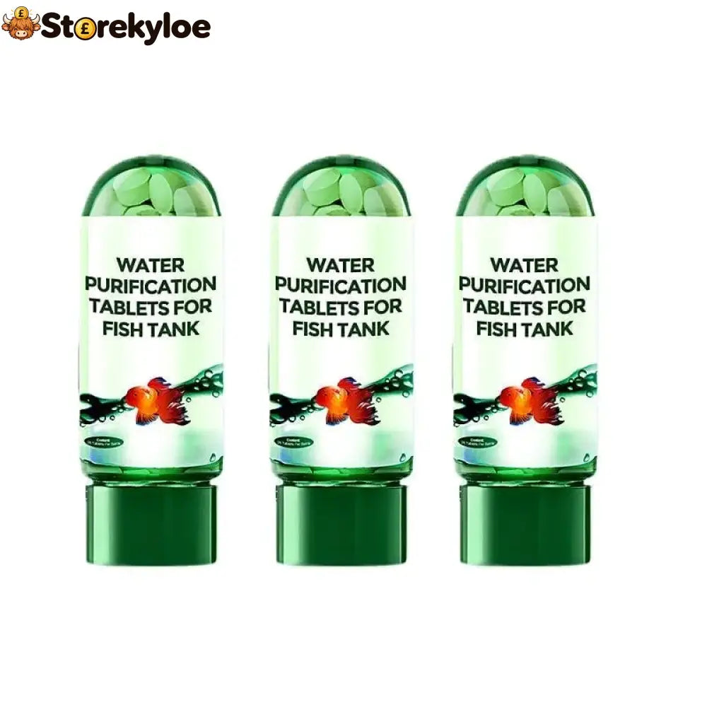Polymer-Based Water Purification Tablets - 3 pcs（105 tablets）