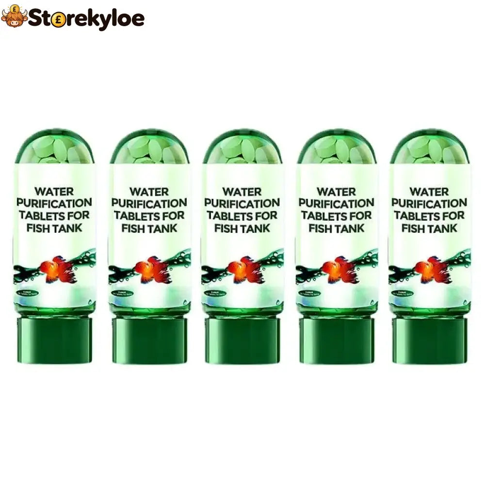Polymer-Based Water Purification Tablets - 5 pcs（175 tablets）