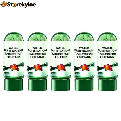 Polymer-Based Water Purification Tablets - 5 pcs（175 tablets）