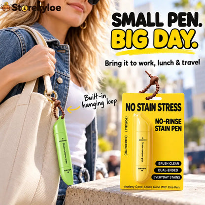 Portable Dual-Head Stain Remover Pen✨ Instant No-Rinse Emergency Spot Cleaner for Clothes Oil & Coffee Stains
