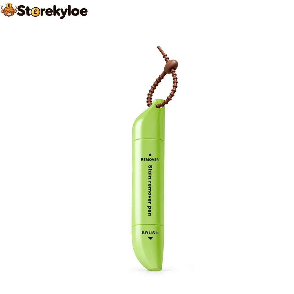 Portable Dual-Head Stain Remover Pen✨ Instant No-Rinse Emergency Spot Cleaner for Clothes Oil & Coffee Stains - Green