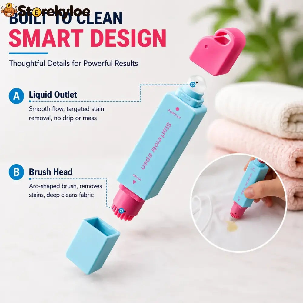 Portable Instant Stain Remover Pen For Clothes