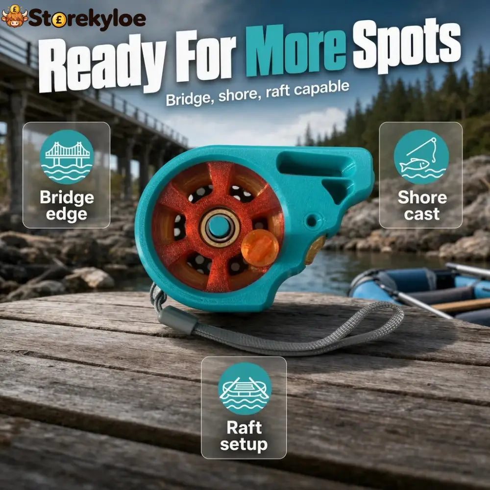 Portable Rodless Pocket Fishing Reel Device - Fishing Tool + Fishing Line Set + Safety Rope - Hot Sale-1001