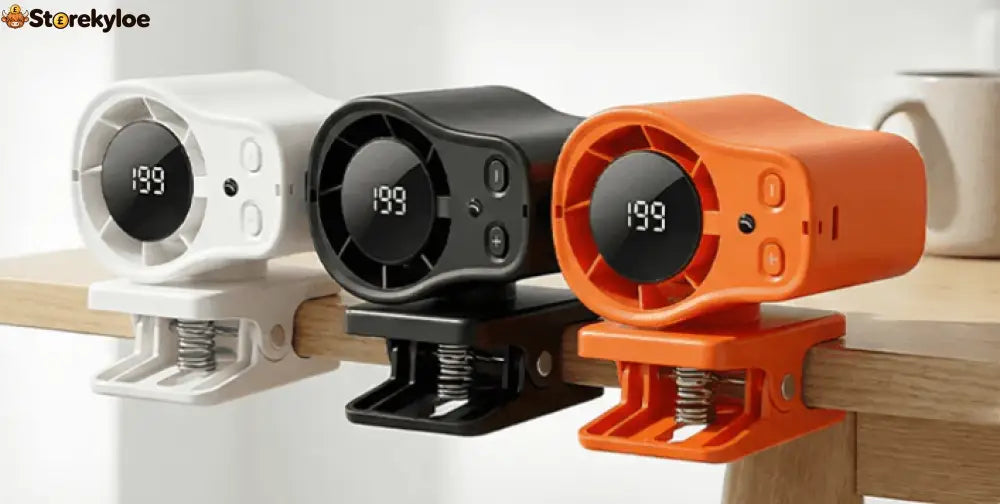 Portable Turbo Fan with LED Display