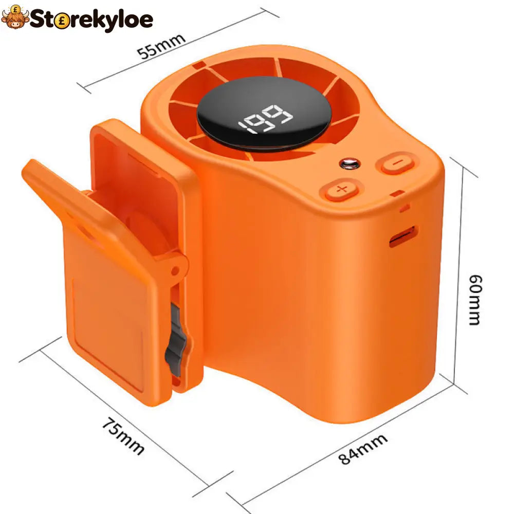 Portable Turbo Fan with LED Display