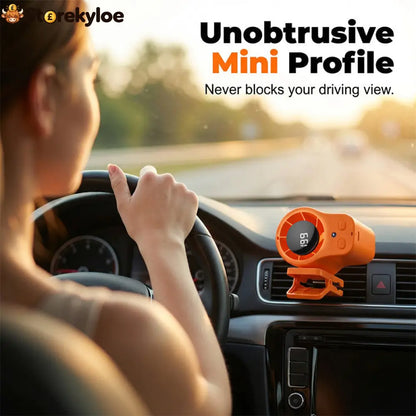 Portable Turbo Fan with LED Display