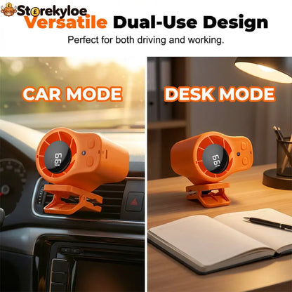 Portable Turbo Fan with LED Display