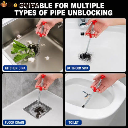 🔥🚿Professional Drain Clog Remover Tool – A Must-Have For Every Home