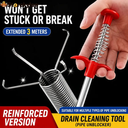 🔥🚿Professional Drain Clog Remover Tool – A Must-Have For Every Home