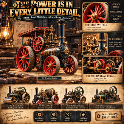 🔥 Ready to Fire Up the Past?! 🚂 2026 Steam-Powered America – 24 Days of Iron Giants & Legendary Machines!