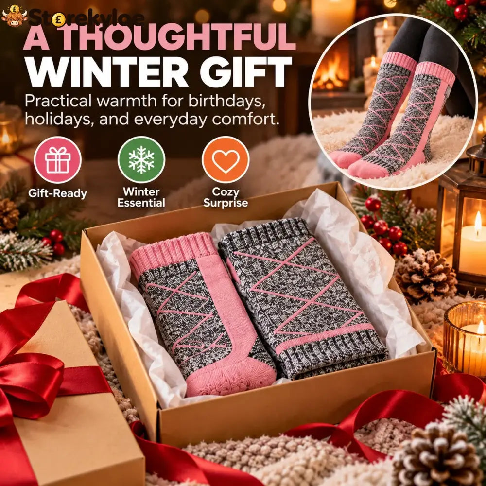 🔥 Rechargeable Heated Socks – Say Goodbye To Cold Feet In Minutes
