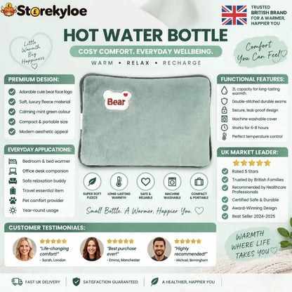 ♥Rechargeable Hot Water Bottles Heat Packs Explosion-proof Heat Pads
