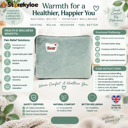 ♥Rechargeable Hot Water Bottles Heat Packs Explosion-proof Heat Pads