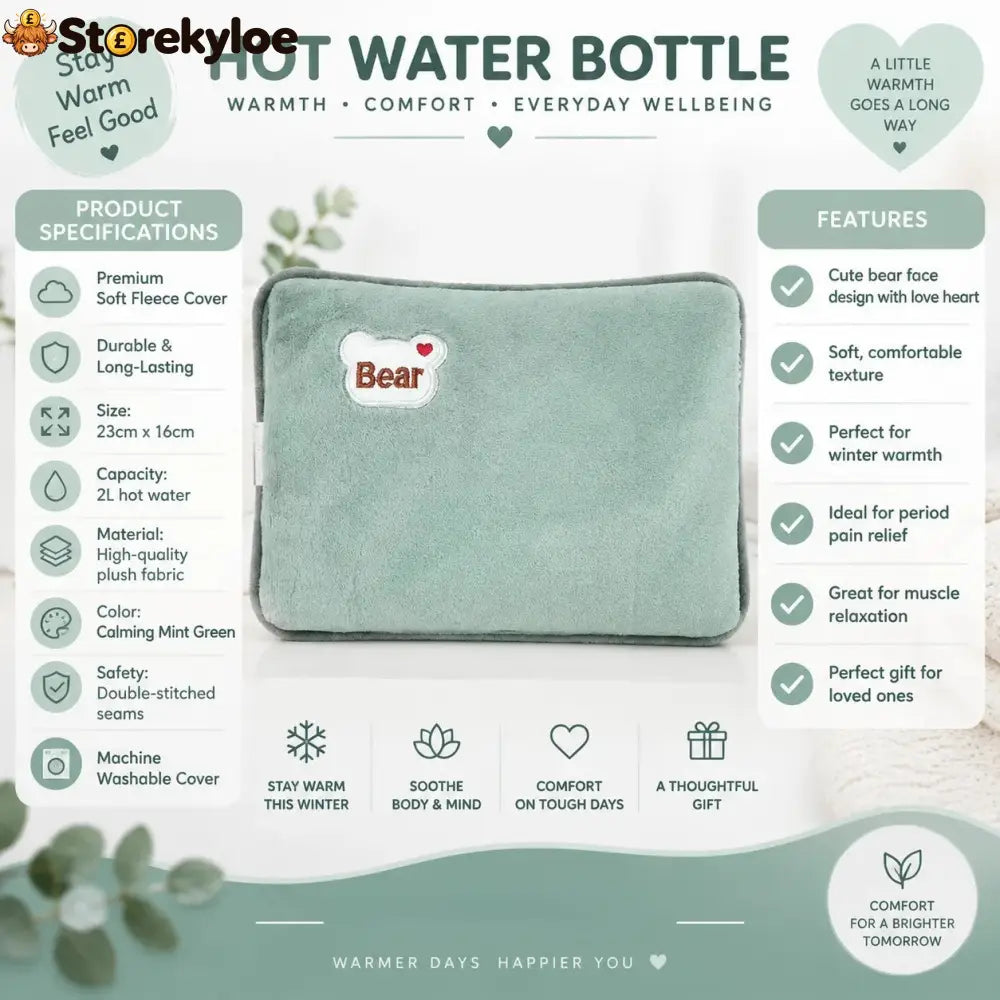 ♥Rechargeable Hot Water Bottles Heat Packs Explosion-proof Heat Pads
