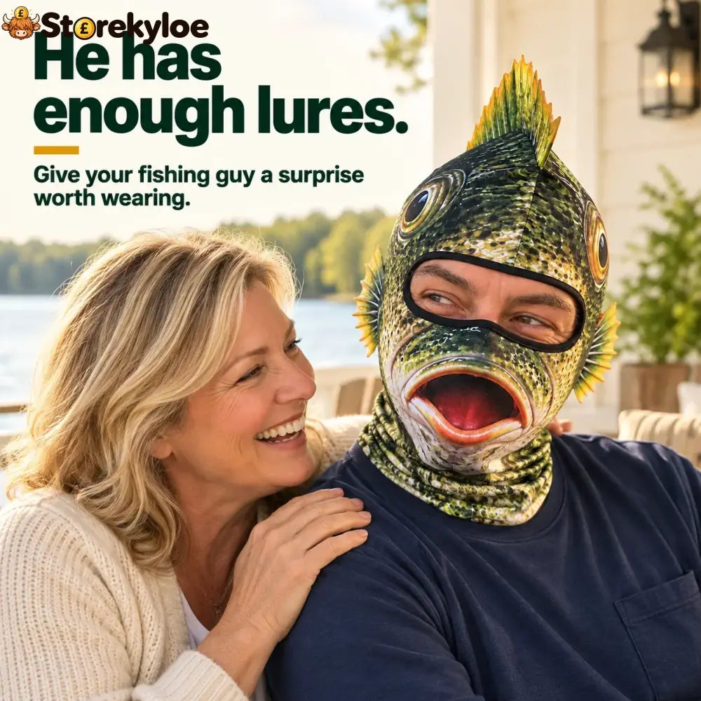 Reel Funny – Fish Head Mask