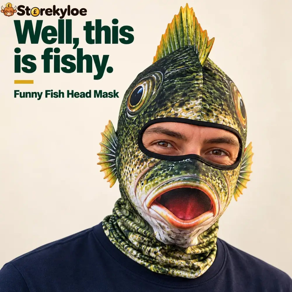Reel Funny – Fish Head Mask
