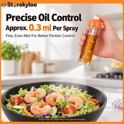 Refillable Olive Oil Sprayer Bottle – Fine Mist Oil Mister for Air Fryer & BBQ
