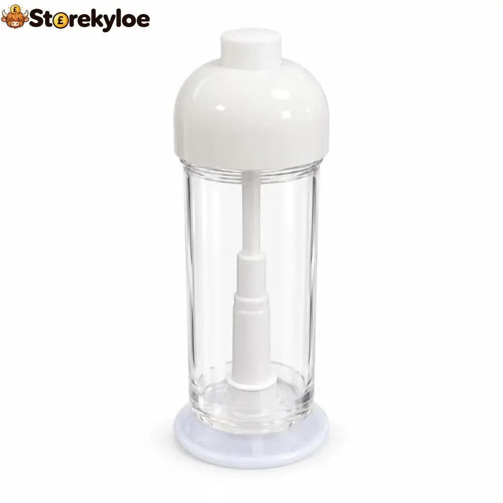 Refillable Olive Oil Sprayer Bottle – Fine Mist Oil Mister for Air Fryer & BBQ - White
