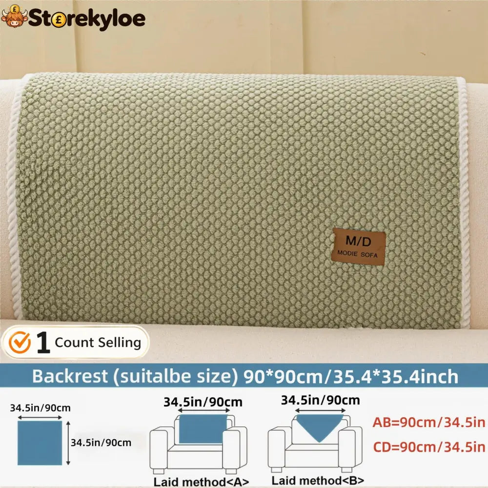🛋️ Removable Sofa Cover – Washable Non-Slip Couch Protector 🐾