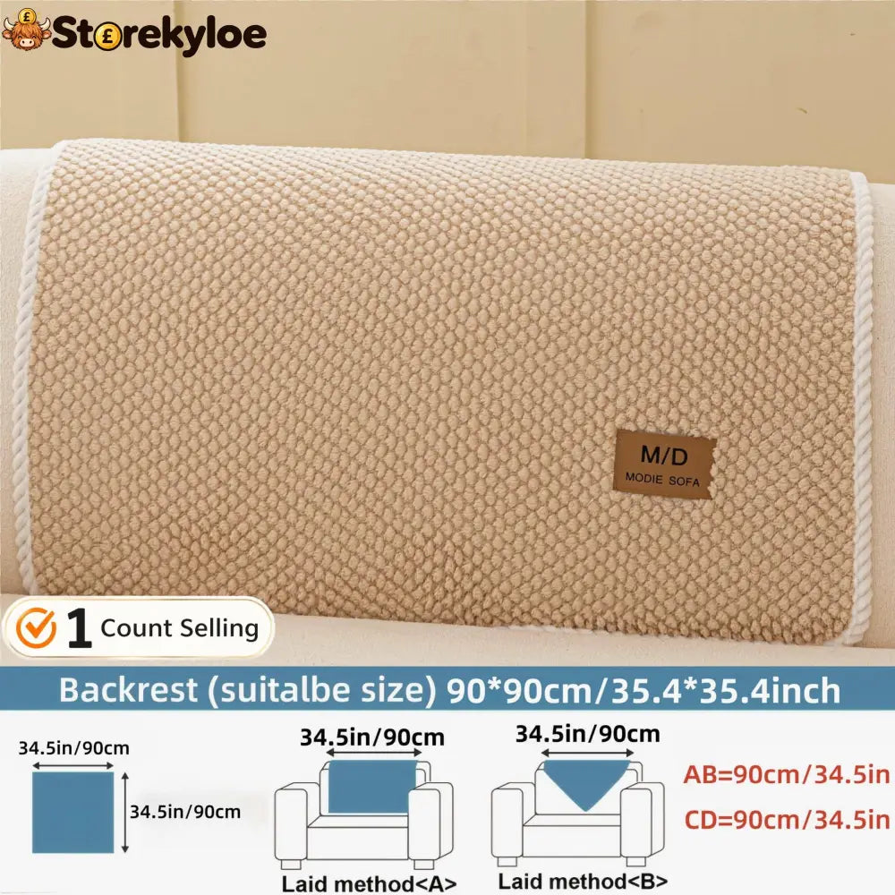 🛋️ Removable Sofa Cover – Washable Non-Slip Couch Protector 🐾